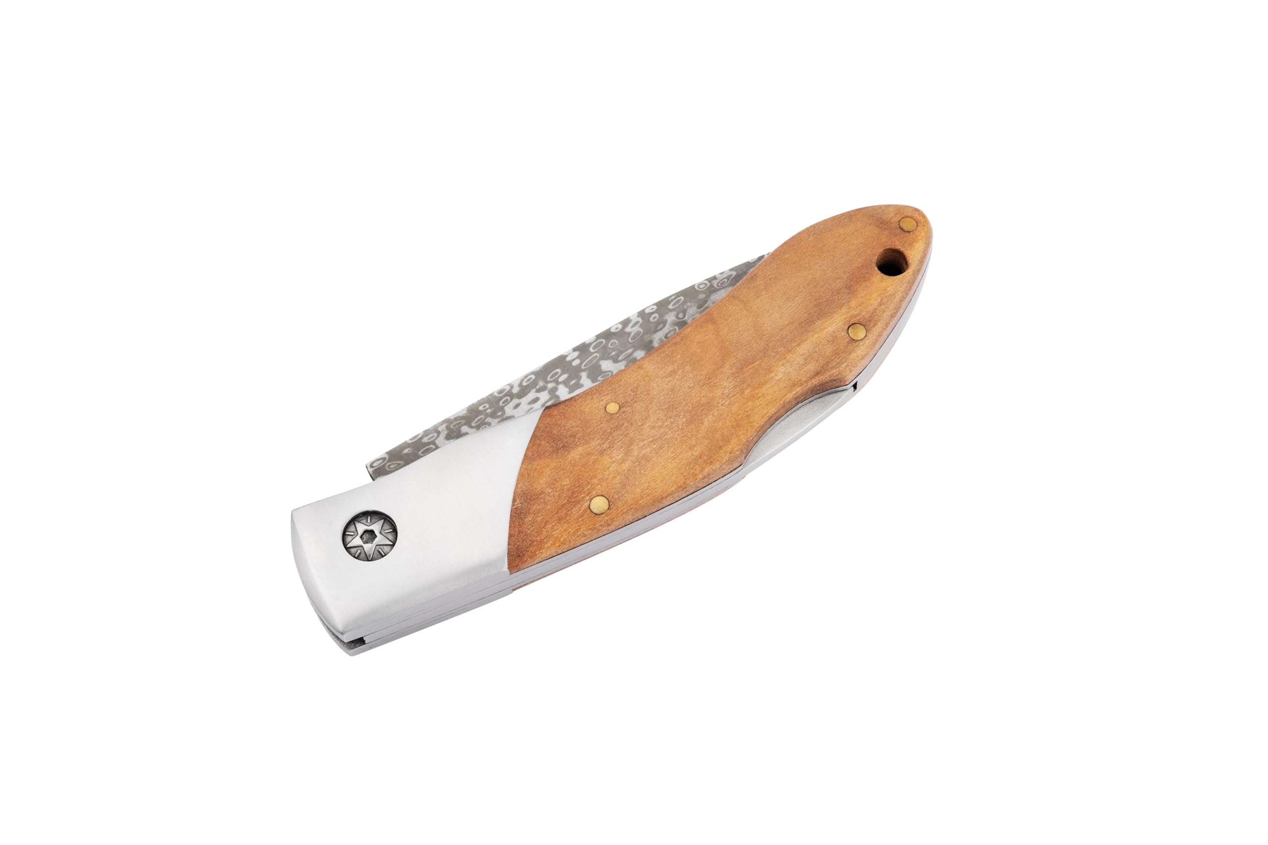 Amazon.com : Boker Magnum 01RY818DAM Caveman Damascus Pocket Knife